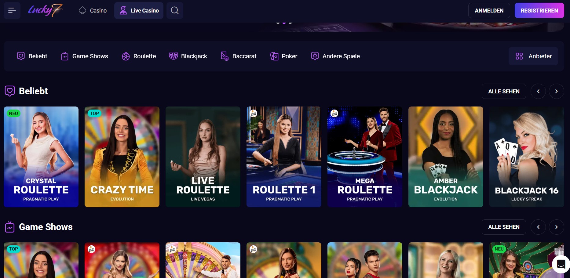 Lucky7even Casino